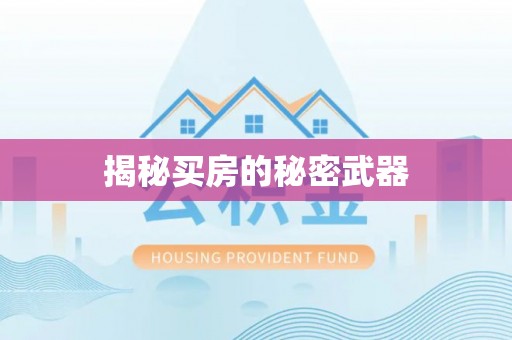 岳西揭秘买房的秘密武器