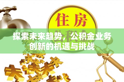岳西探索未来趋势，公积金业务创新的机遇与挑战