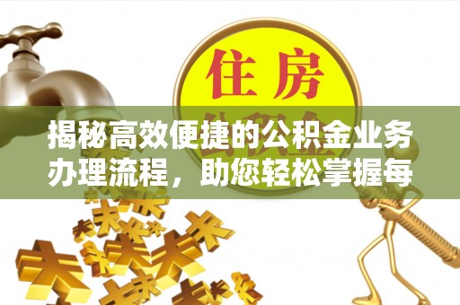 岳西揭秘高效便捷的公积金业务办理流程，助您轻松掌握每一步