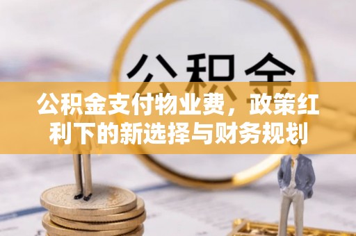 岳西公积金支付物业费，政策红利下的新选择与财务规划