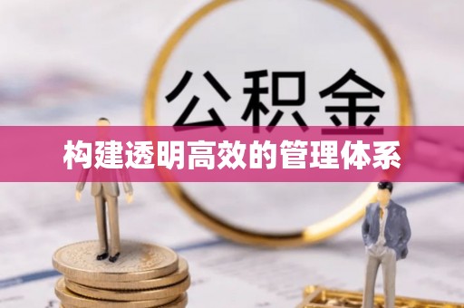 岳西构建透明高效的管理体系