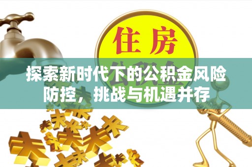 岳西探索新时代下的公积金风险防控，挑战与机遇并存