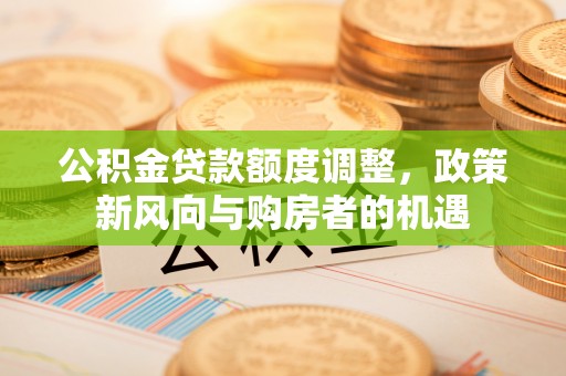 岳西公积金贷款额度调整，政策新风向与购房者的机遇