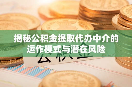 岳西揭秘公积金提取代办中介的运作模式与潜在风险