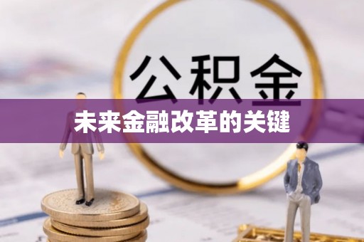 岳西未来金融改革的关键